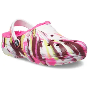 Baby clogs Crocs Classic Lined Marbled image-1