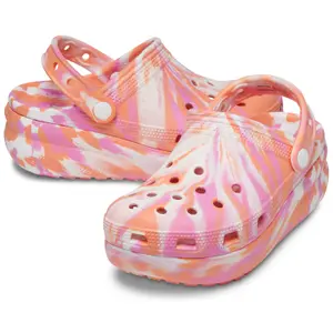 Children's clogs Crocs Cutie Crush Marbled image-1