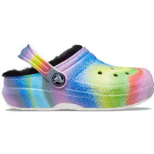Baby clogs Crocs Classic Lined Spray Dye image-0