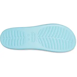 Girls' platform flip-flops Crocs Classic image-5