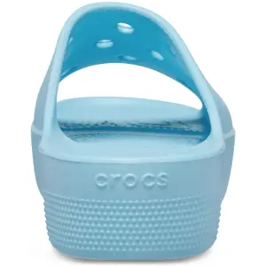 Girls' platform flip-flops Crocs Classic image-4