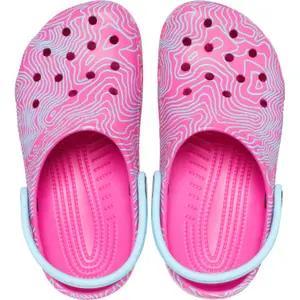 Children's clogs Crocs Classic Topographic image-4