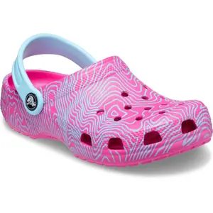 Children's clogs Crocs Classic Topographic image-1