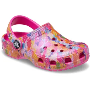 Children's clogs Crocs Classic Hyper Real image-4