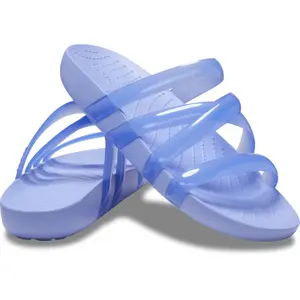 Claquettes femme Crocs Splash Glossy Strappy image-1