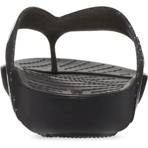 Girl's glitter flip-flops Crocs Splash image-4