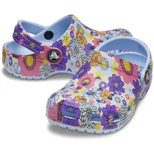 Baby clogs Crocs Classic Retro Floral T image-2