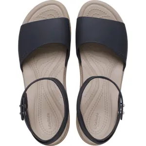 Sandalias de cuña con hebilla para mujer Crocs Brooklyn image-4