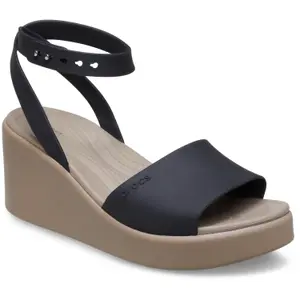 Sandalias de cuña con hebilla para mujer Crocs Brooklyn image-1