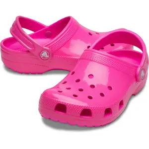 Classic baby clogs Crocs Neon Highlighter T image-5