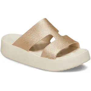 Girls' strap sandals Crocs Getaway PlatformGlitter image-1