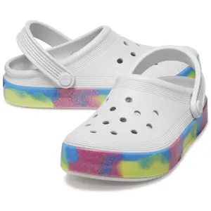 Tamancos de rapariga Crocs Off Court Glitter image-5