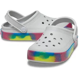 Sabots bébé fille Crocs Off Court Glitter image-5