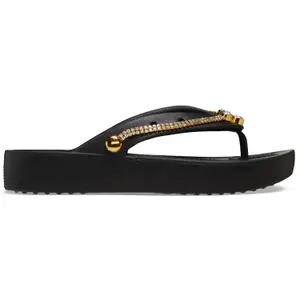 Classic flip-flops for girls Crocs Platform Tiara Flip image-0