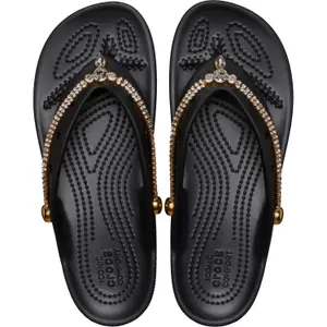 Classic flip-flops for girls Crocs Platform Tiara Flip image-2