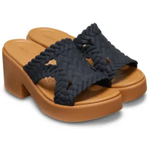 Sandalias de tacón mujer Crocs Brooklyn Woven image-1