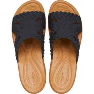 Sandalias de tacón mujer Crocs Brooklyn Woven image-2