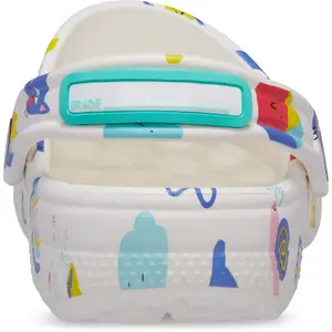 Classic children's clogs Crocs Doodle Print image-2