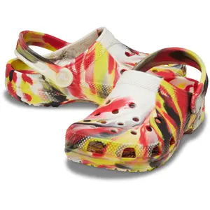 Classic children's clogs Crocs Glow Marbled image-1