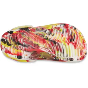 Classic children's clogs Crocs Glow Marbled image-3