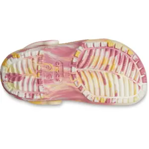 Classic baby clogs Crocs Glow Marbled T image-4