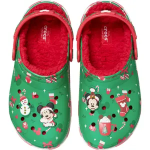 Zuecos forrados para niños Crocs Mickey Xmas image-2
