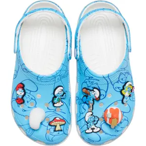 Træsko Crocs Smurfs Classic image-3