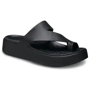 Tongs compensées femme Crocs Getaway Platform Toe Loop image-1