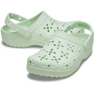 Zuecos Crocs Classic Floral Cut Out image-2