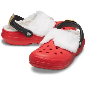 Sabots clássicos forrados Crocs Lined Santa image-1