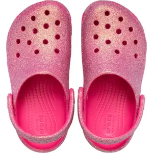 Classic baby clogs Crocs Iridescent Glitter CGT image-3