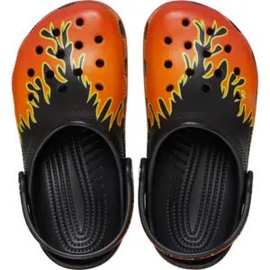 Classic children's clogs Crocs Flames image-3