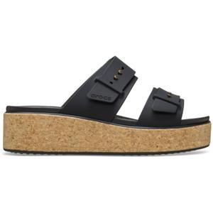 Mules compensées femme Crocs Brooklyn Cork image-0