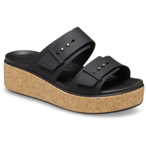 Mules compensées femme Crocs Brooklyn Cork image-1
