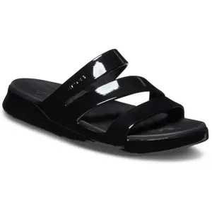 Girl's slides Crocs Getaway Patent Strappy image-4