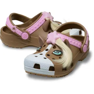 Baby girl clogs Crocs Classic IAM Horse image-1