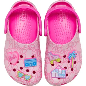 Baby girl clogs Crocs Mattel Pink Barbie Cls image-2