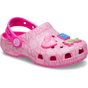 Baby girl clogs Crocs Mattel Pink Barbie Cls image-4