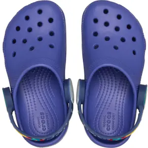Παιδικά ξύλινα παπούτσια Crocs LightsBkstrpCgT image-3