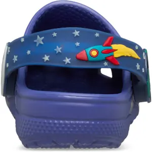 Παιδικά ξύλινα παπούτσια Crocs LightsBkstrpCgT image-2