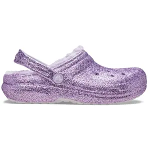 Baby clogs Crocs Clsc Lined Chunky Glitter image-0