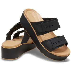 Sandalias de mujer Crocs Brooklyn Buckle Matte Wrap LW image-2