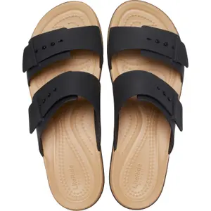 Sandalias de mujer Crocs Brooklyn Buckle Matte Wrap LW image-4