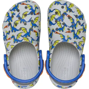 Παιδικά ξύλινα παπούτσια Crocs Classic Dragon image-3