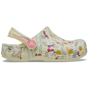 Tamancos de bebé Crocs Classic Unicorn image-0