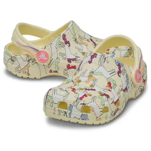Tamancos de bebé Crocs Classic Unicorn image-4
