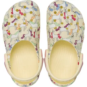 Tamancos de bebé Crocs Classic Unicorn image-3