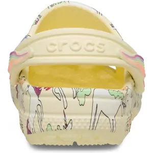 Tamancos de bebé Crocs Classic Unicorn image-2