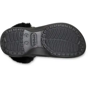 Sabots femme Crocs Classic Platform Fuzz Lined image-3