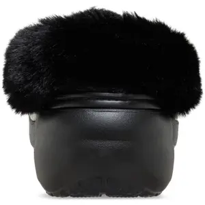Sabots femme Crocs Classic Platform Fuzz Lined image-5